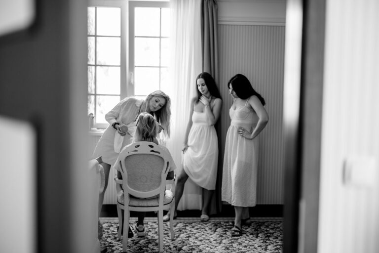 patrycja w szlafroku – przygotowania ślubne