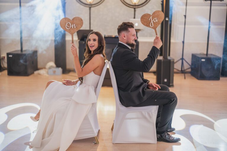 prowadzenie oczepin przez wodzireja